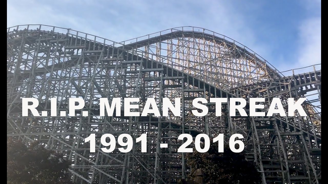 Remembering Mean Streak at Cedar Point - Last Day Ever September 16th, 2016