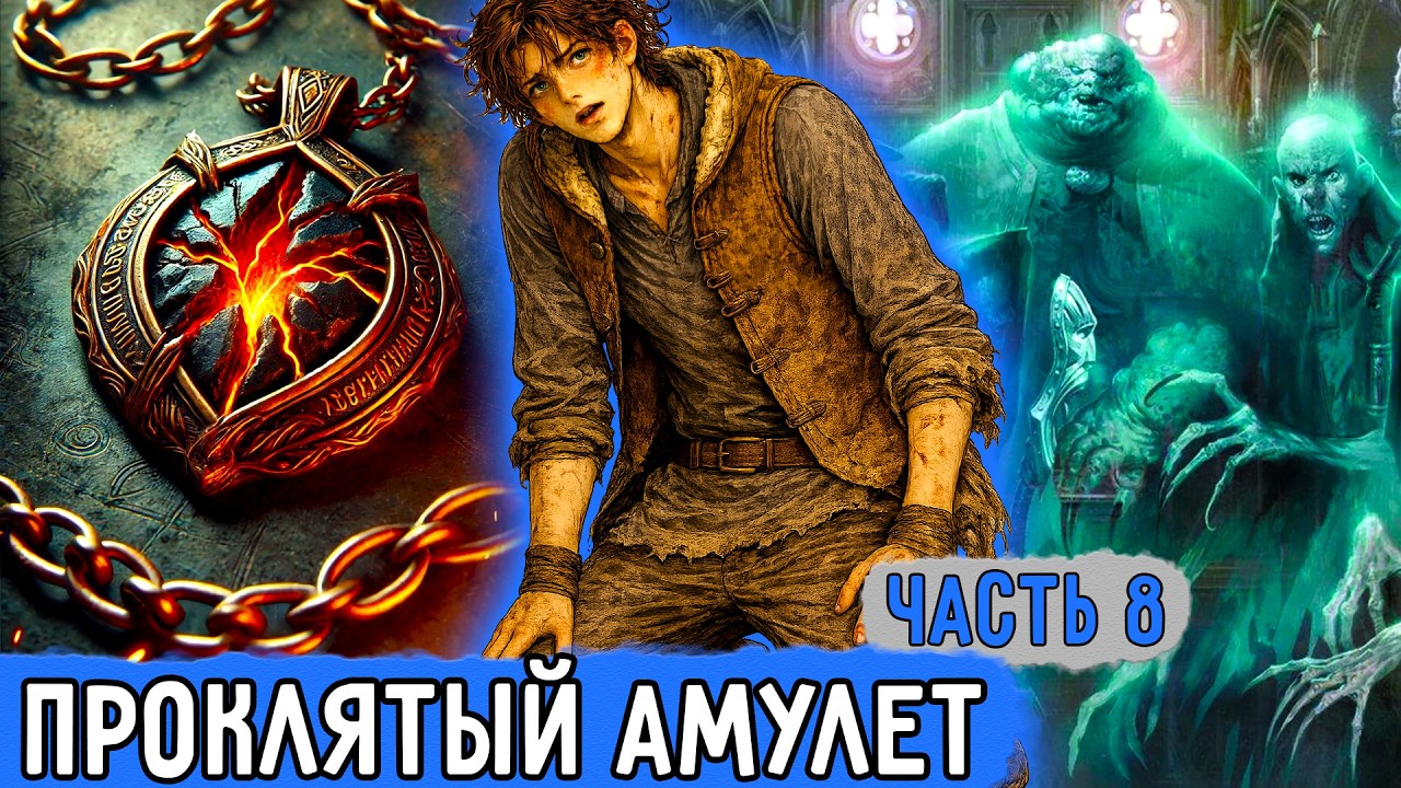 [Покоривший Стену #8] Проклятая Вещица Помогает Спастись?! | Озвучка Книги | Аудиокнига