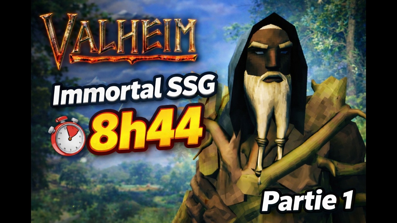 Speedrun Valheim Immortal NGSSG 8h44 1/2