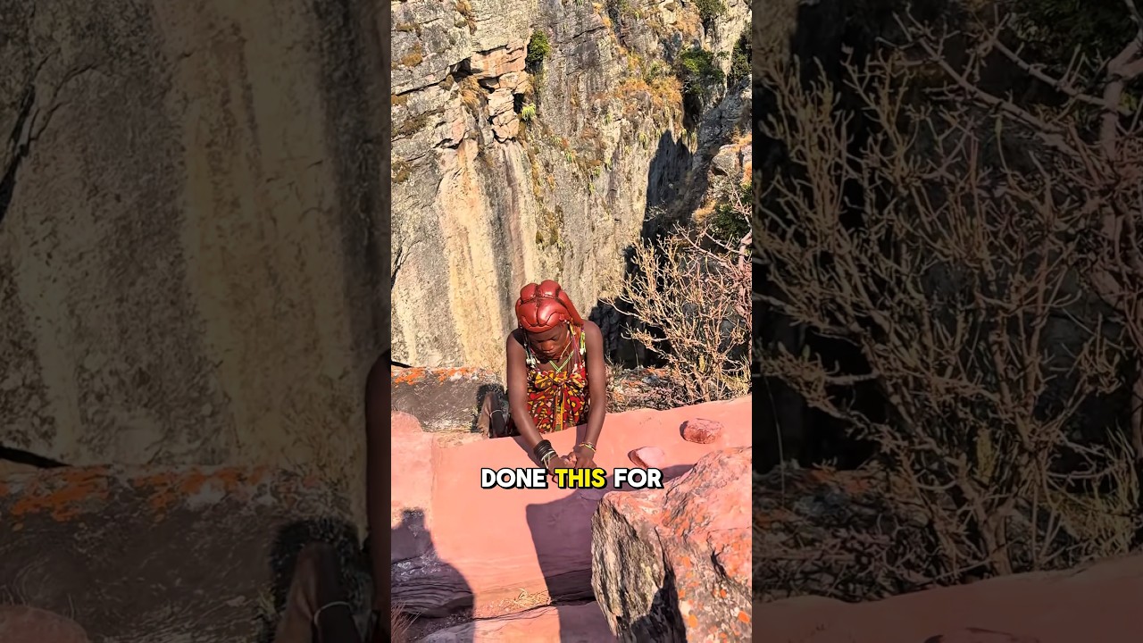Why These Women Never Wash Their Hair &ndash; Himba Tribe Secret! #facts #reels