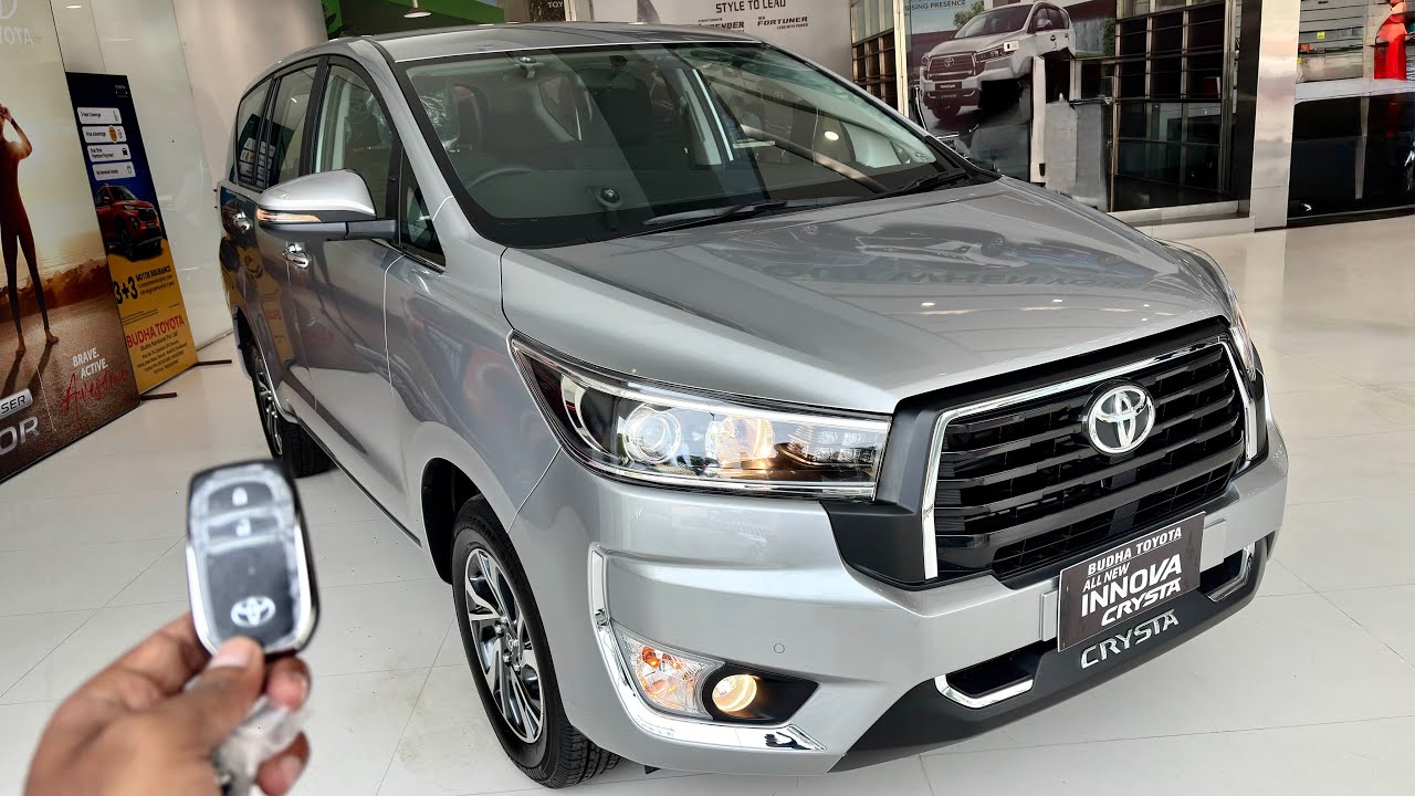 Toyota Innova Crysta VX 8STR Model On-Road Price 2025 Innova Crysta VX Top Model Review’s Details