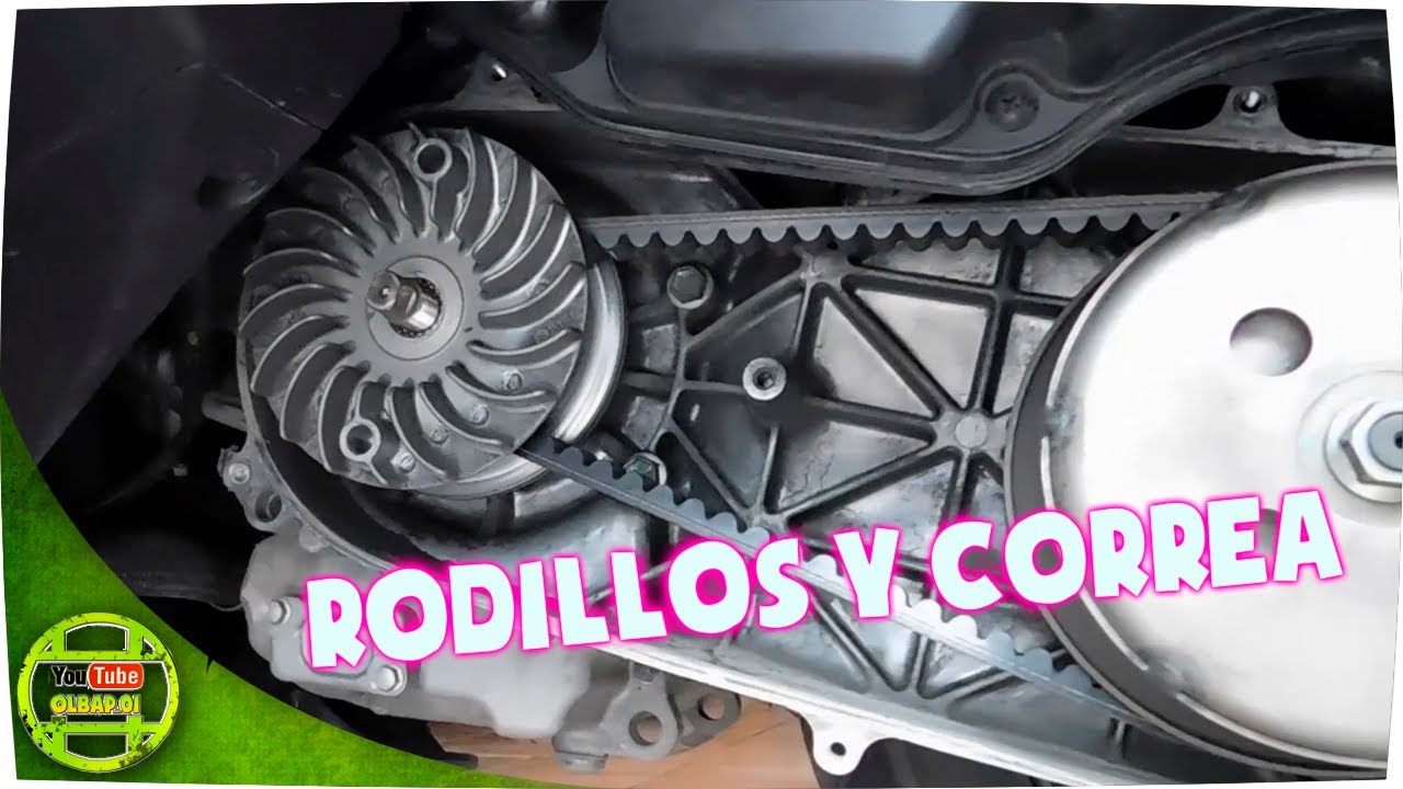 MANTENIMIENTO VARIADOR Suzuki Burgman 125 | RODILLOS y CORREA | Olbap_01