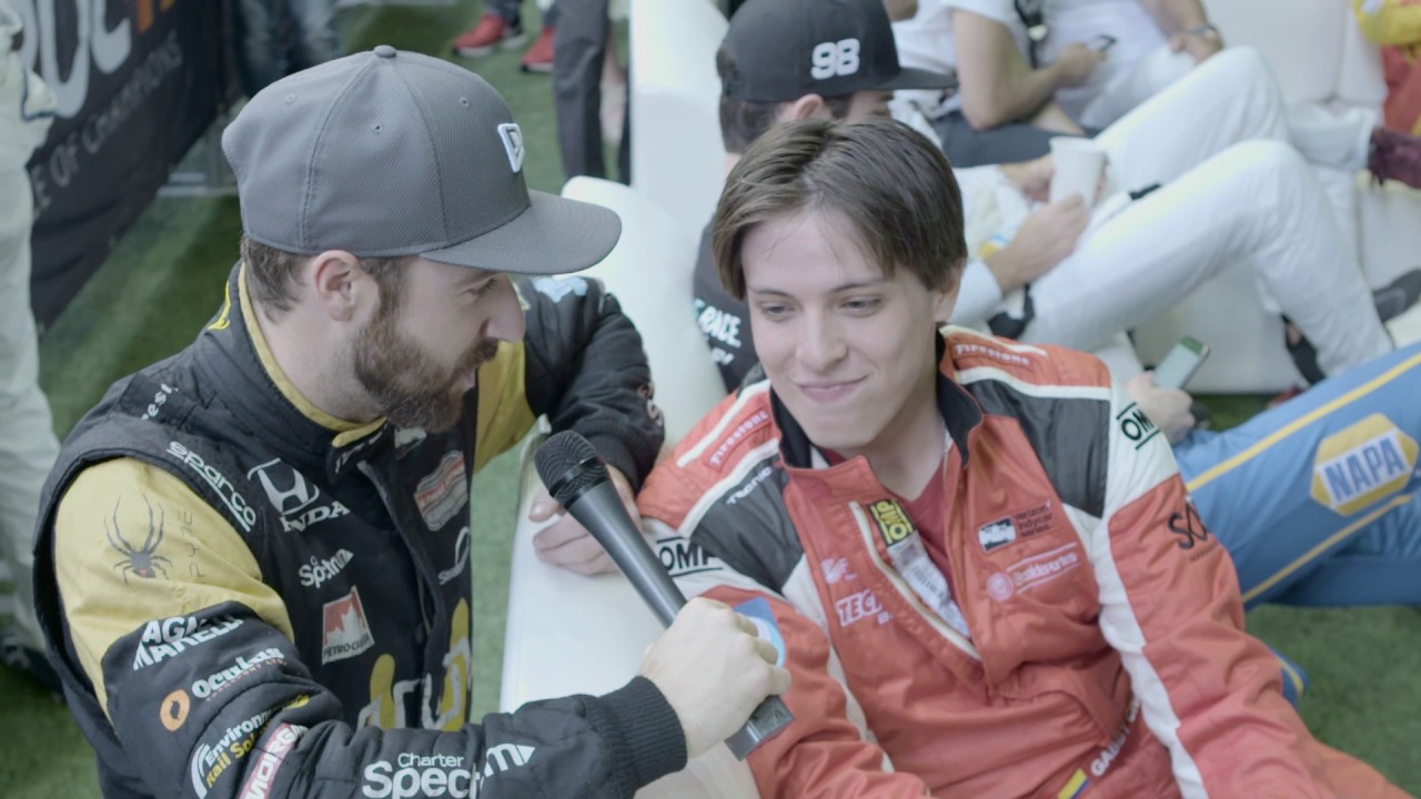 James Hinchcliffe from Race of Champions 2017 in Miami - Part.1