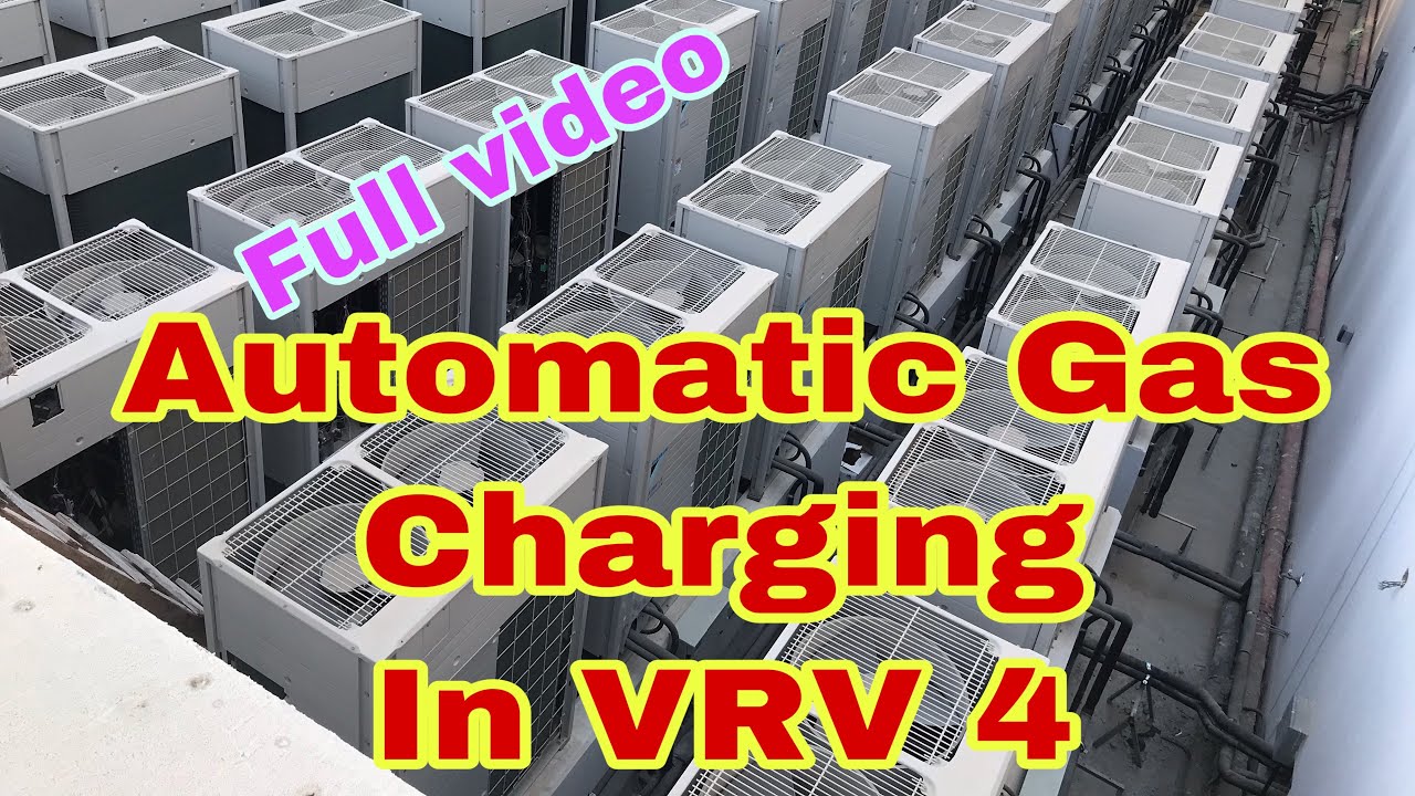 DAIKIN VRV 4 AUTO CHARGE FULL VIDEO | ROYAL BRAND |