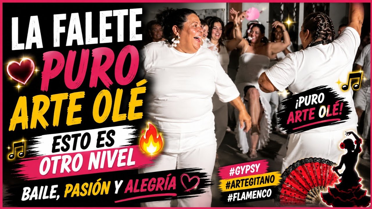 La Falete puro arte ol&eacute; esto es otro nivel #gypsy #artegitano #flamenco #baile #fiestagitana 