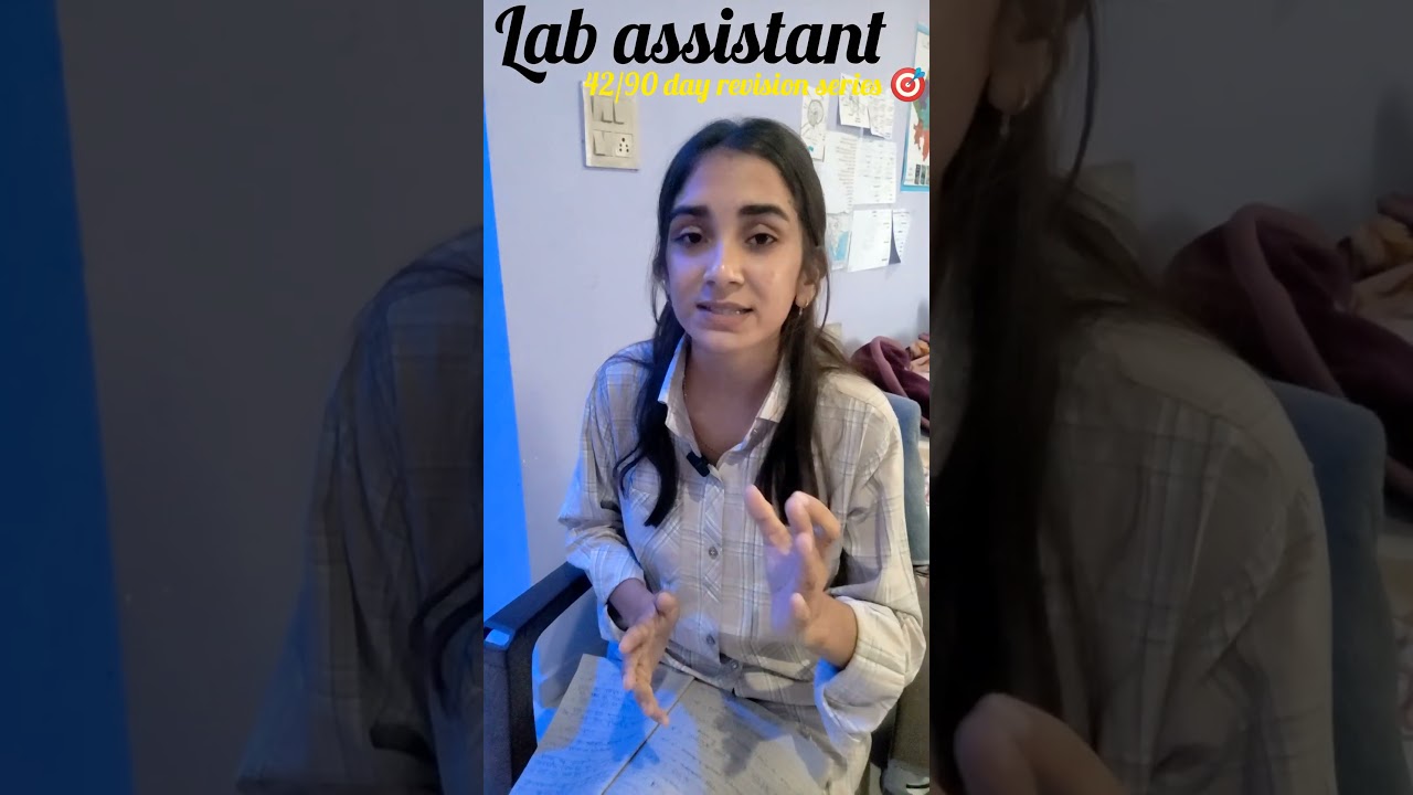 42/90 day revision series lab assistant exam #stayfocused #dailytarget#motivational #viral