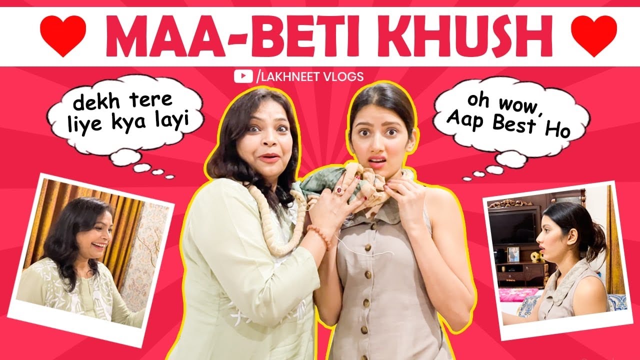 Maa Beti Khush ❤️