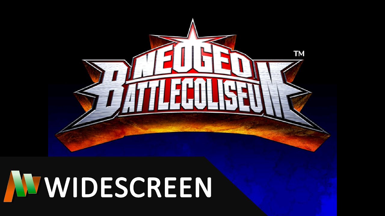 NeoGeo Battle Colliseum - Sammy Atomiswave - Retroarch Flycast widescreen 『ネオジオバトルコロシアム』