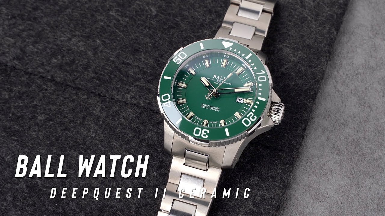 專業再升級BALL WATCH工程師碳氫系列DeepQuest II Ceramic陶瓷圈深潛腕錶/Engineer Hydrocarbon SERIES