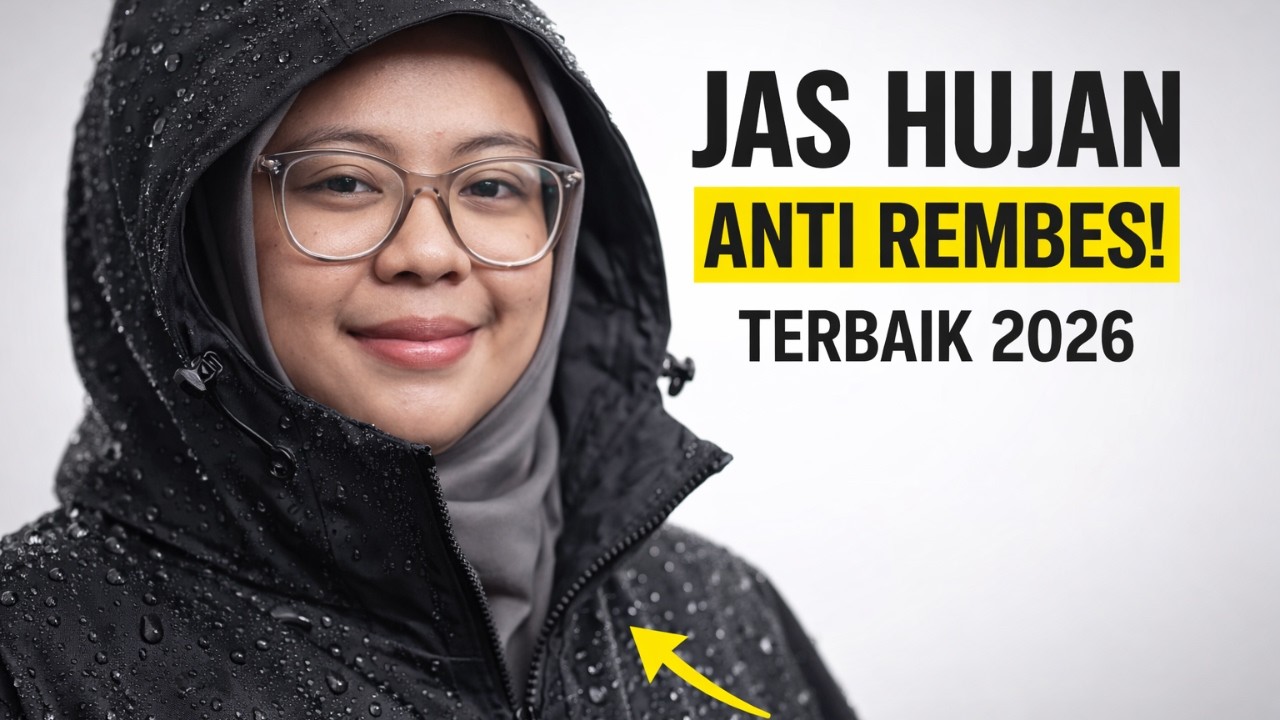 5 Rekomendasi JAS HUJAN TERBAIK Update 2026 (100% Anti Rembes & STYLISH!)