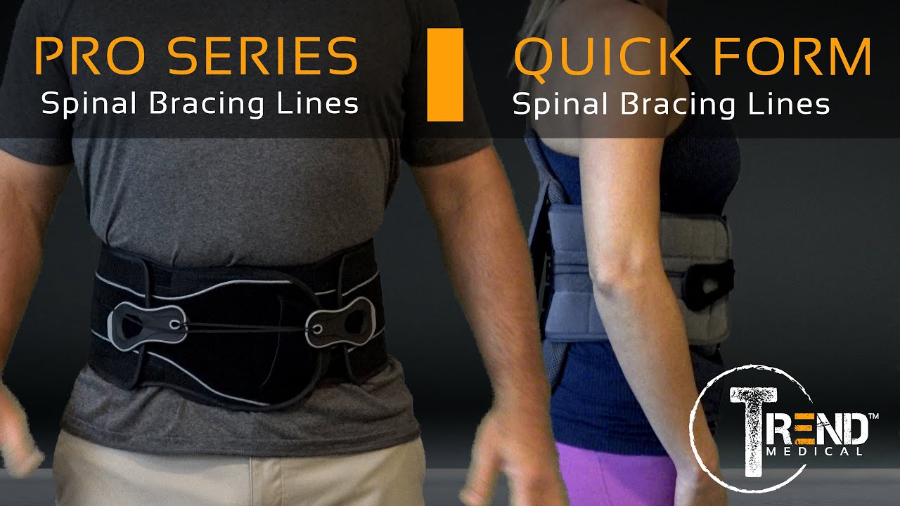 Trend Medical PRO LSO & Quick Form Back Braces