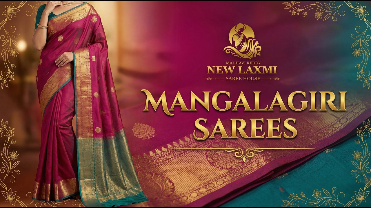 Mangalagiri Long Sarees @ New Laxmi Saree House | Hastinapuram | L.B Nagar | Hyderabad