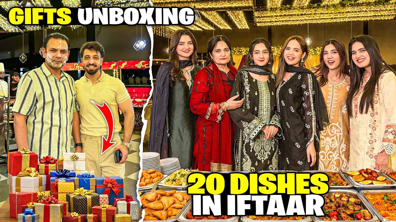 Papa Ky Birthday Gifts Ki Unboxing🎁♥️|Bag Sy Cash Chori Hogaya😱😰Iftari Mein 20 Dishes🥰🤩|Sistrology 