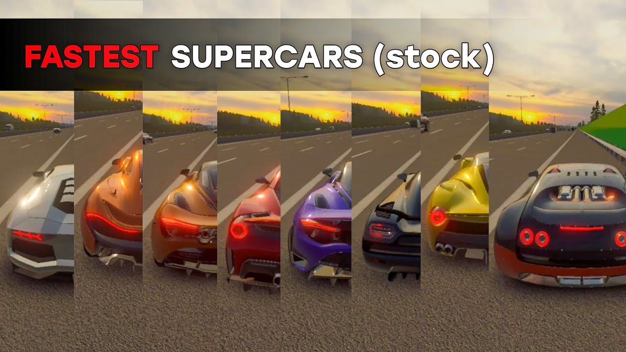 9 Fastest cars in Apex Racing (stock)