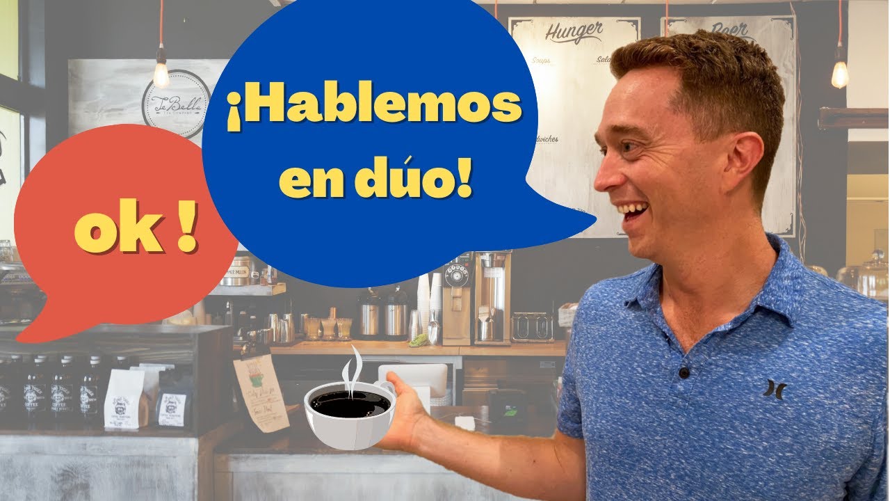 Tengamos una conversación en inglés; ¡aquí y ahora!