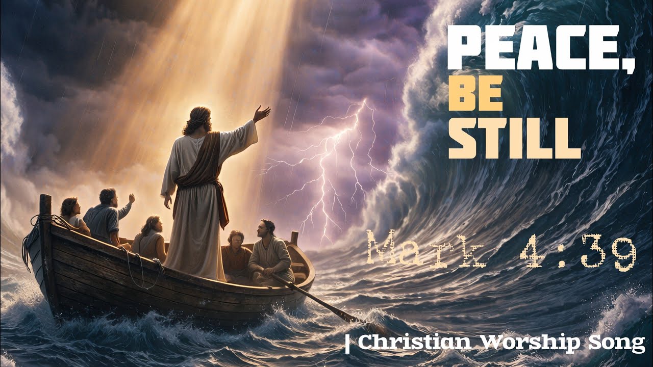 Peace, Be Still | Christian Worship Song (Mark 4:39)