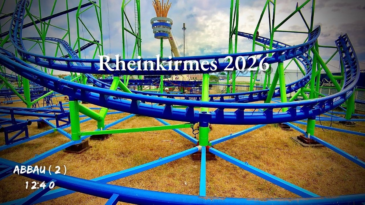 Rheinkirmes 2026 Abbau (Teil 2) 🏆 Warum nicht 3-mal im Jahr wie der Hamburger DOM?Eure Meinung 💬