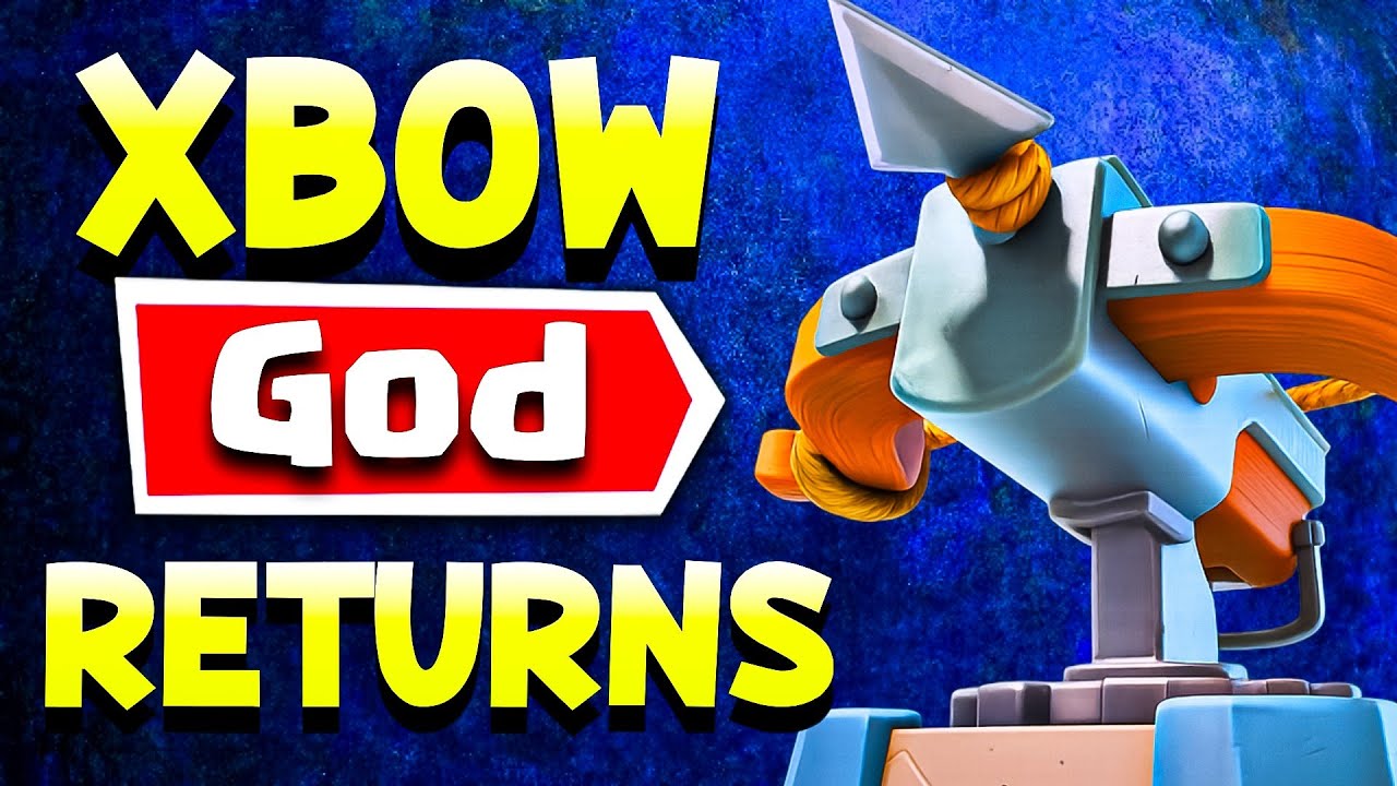 The BEST 3.0 Xbow Player Returns in Clash Royale