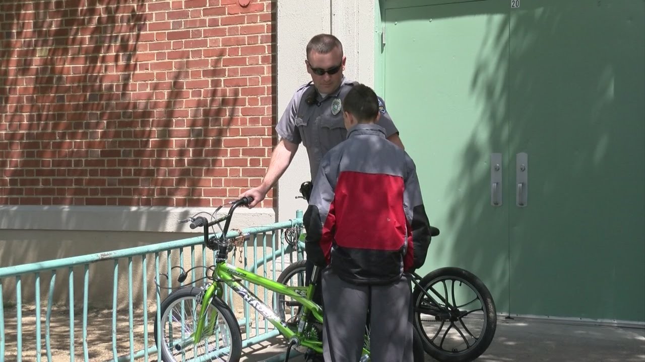 Police officer buys kid new bike after vandalism incident