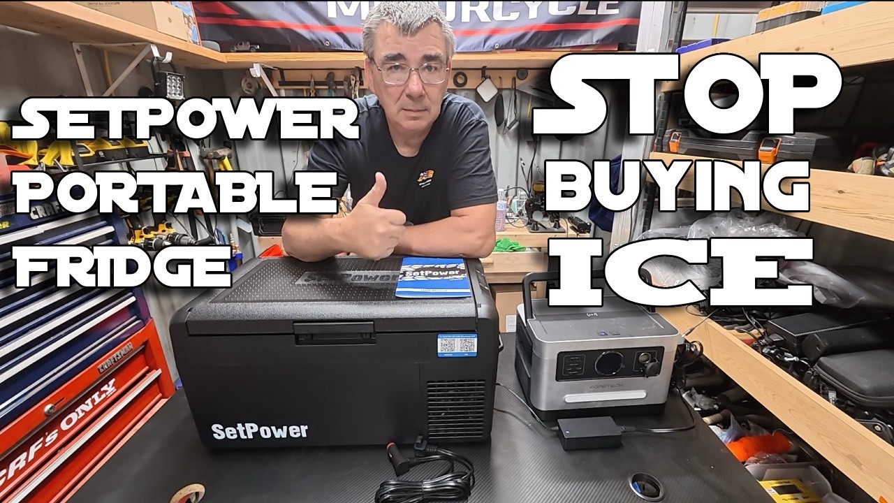 Обзор портативного холодильника Setpower 12V объемом 21 кварта.