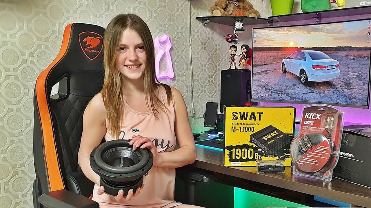 УСТАНОВКА САБВУФЕРА В HYUNDAI SONATA NF. ВИБРОИЗОЛЯЦИЯ ДВЕРЕЙ И ЗАДНЕЙ ПОЛКИ
