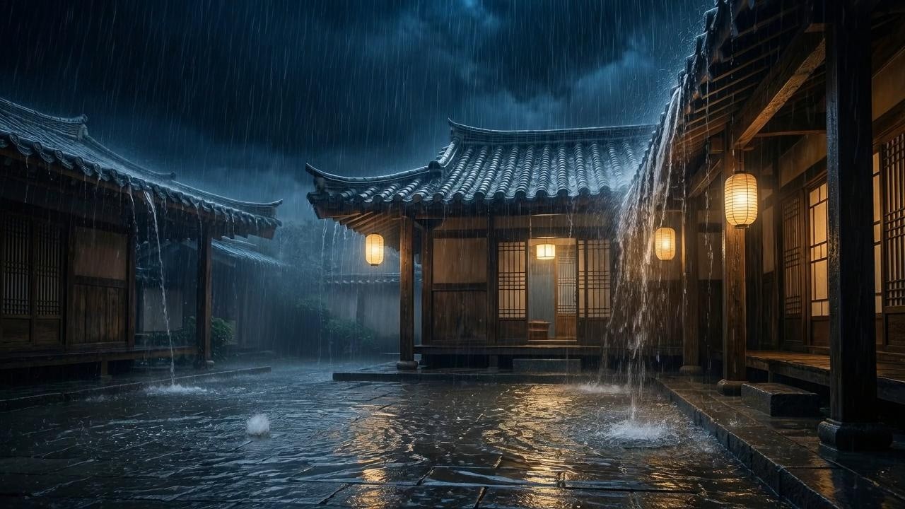 Drenched in the Sound of Heavy Rain 🌧️ | Sleep Fast Audio for Deep Relaxation