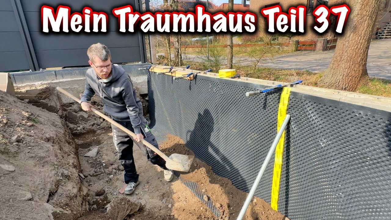 Traumhaus! (Noppenbahn für Mauer im Erdreich - Teil 37) ElektroM