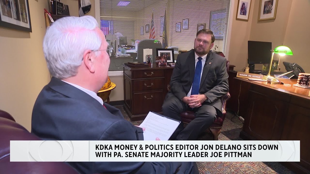 One-on-one interview with Senate Republican Majority Leader Joe Pittman