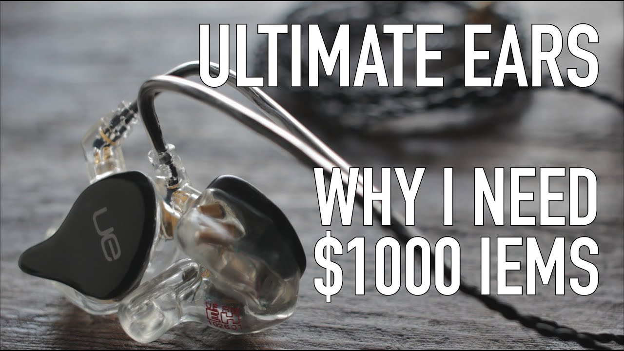 Ultimate Ears RM: $1000 In-Ear Monitors (4K Video)