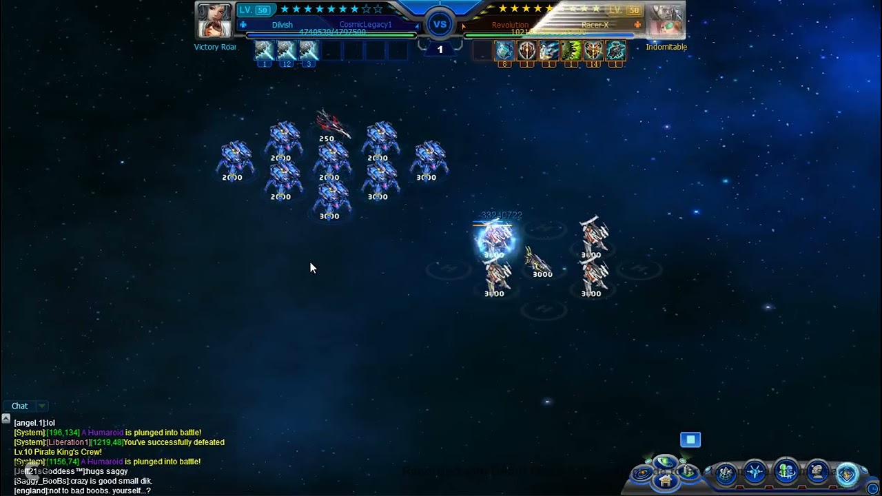 Galaxy online 2 1v1  Racer-X Vs Dilvish