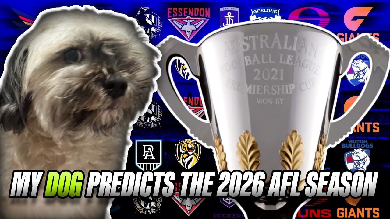 My DOG Predicts the 2026 AFL Season