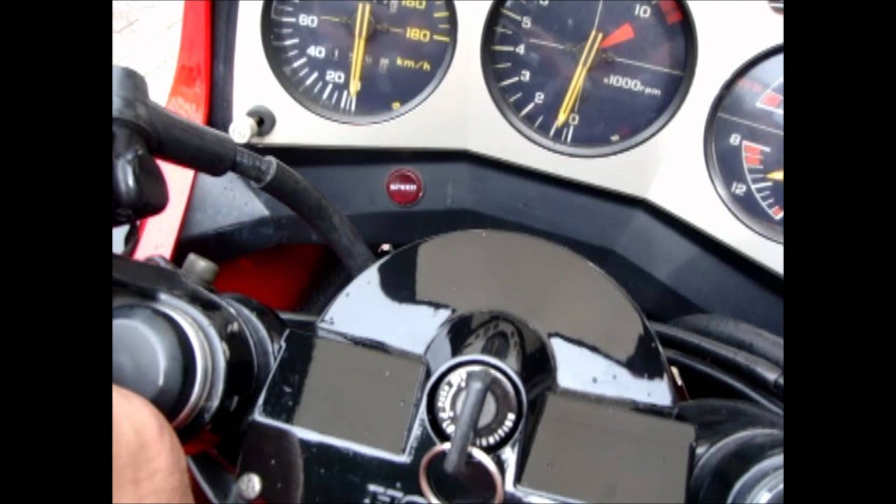 CBX 750 F cold start