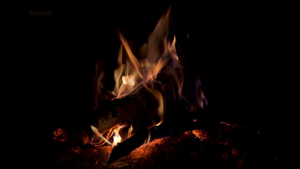🔥 Relaxing Fireplace (3 Hours) with Burning Logs and Crackling Fire Sounds for Stress Relief 4K UHD