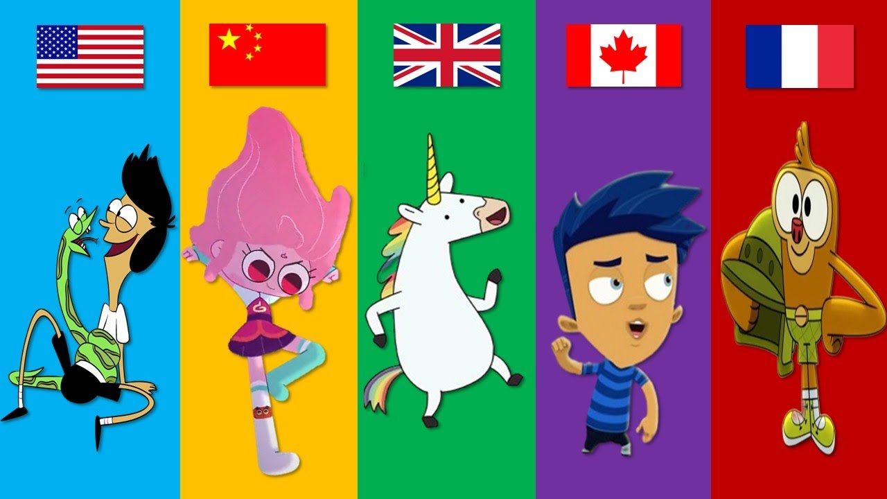Cartoons From Different Countries | Pt.62