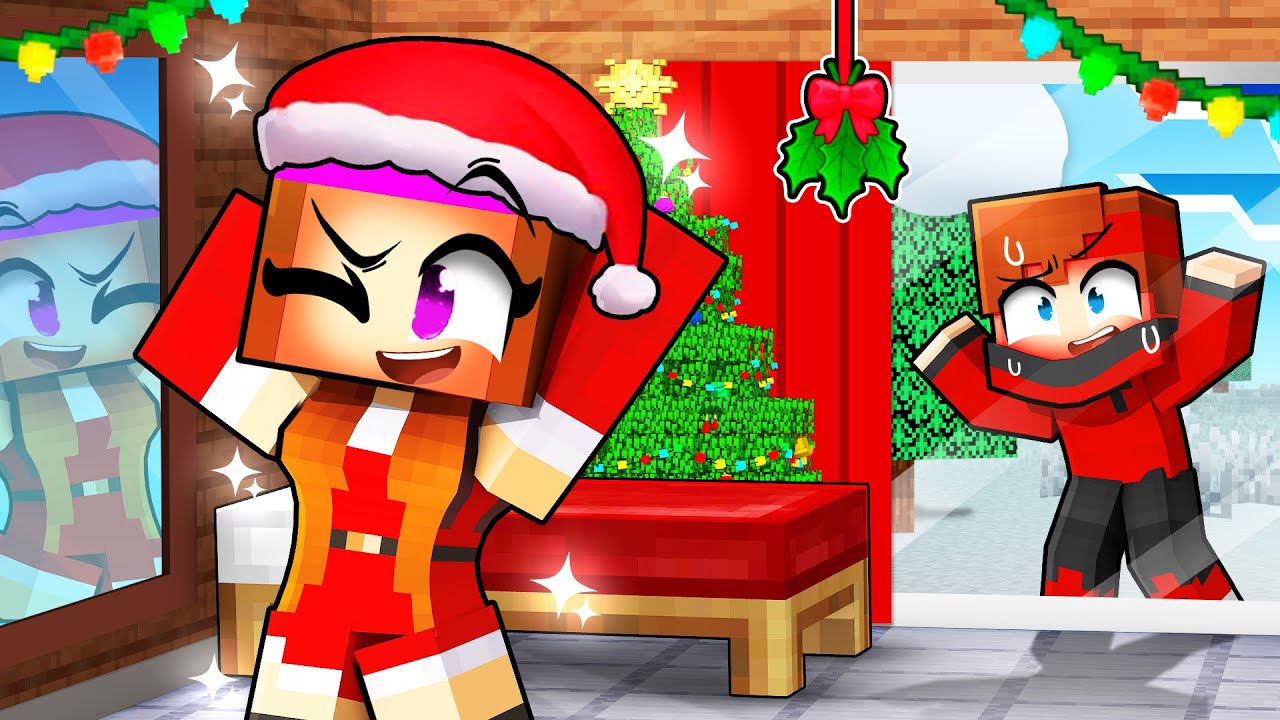 Mes amis ne savent pas que je suis La M&egrave;re No&euml;l sur Minecraft !