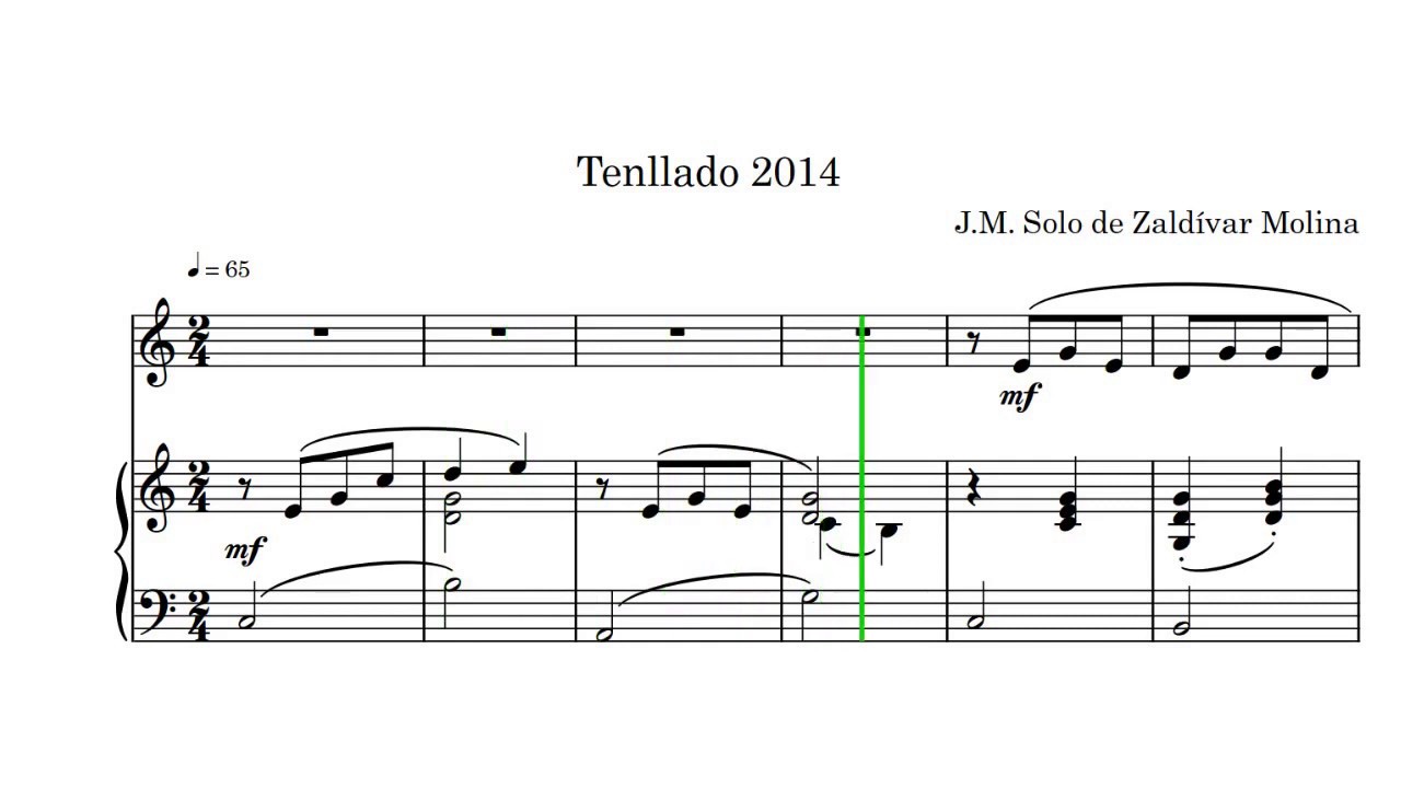 Ejercicios Prueba de Acceso - Entonación - Martín Tenllado 2014