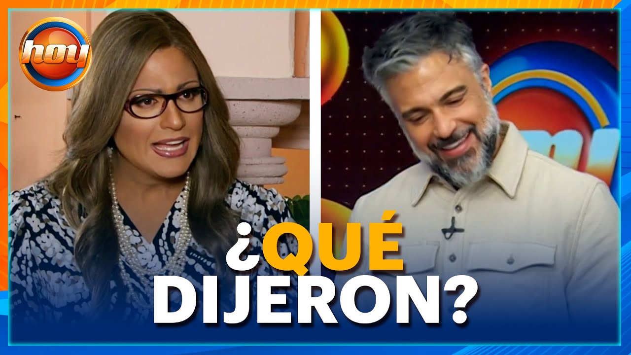 Con mucho cariño Jaime Camil recuerda a su personaje Eva en este divertido juego | Programa Hoy