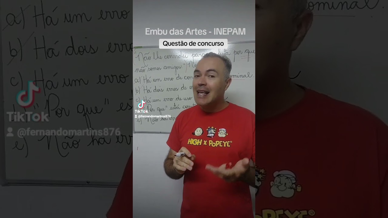 INEPAM - EMBU DAS ARTES - Elementos gramaticais