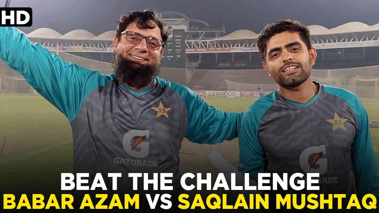 Battle Between Babar Azam And Saqlain Mushtaq | PCB | MA2L