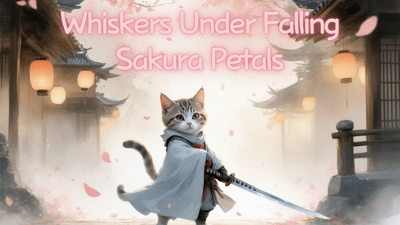 Whiskers Under Falling Sakura Petals – Celtic Samurai Fantasy Music