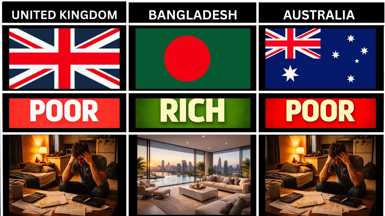 $100,000 Salary: RICH or POOR? (120 Countries Compared)