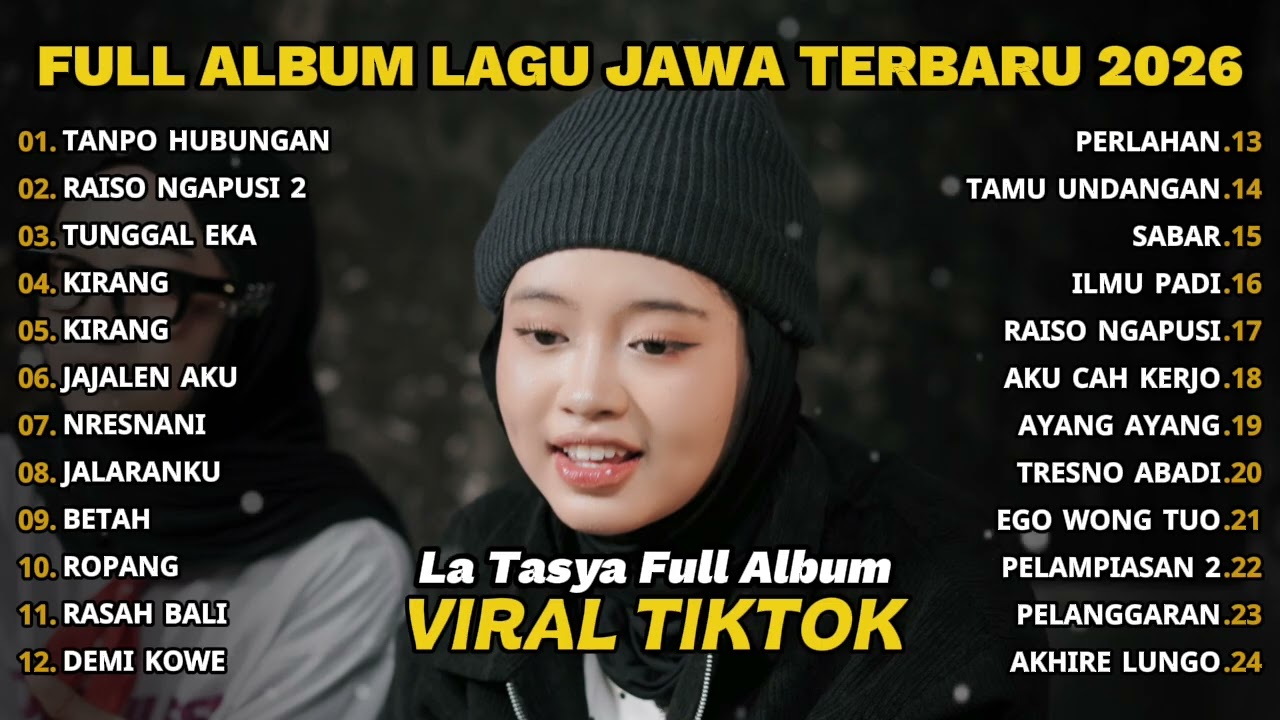FULL ALBUM TANPO HUBUNGAN - LA TASYA FULL ALBUM - PLAYLIST LAGU JAWA TERPOPULER 2026