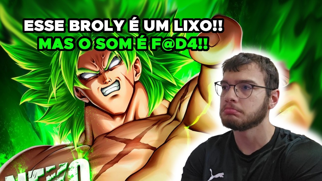 (BROLY DO Z É MUITO MELHOR!!) REAGINDO ao Berserk | Broly (Dragon Ball Super) | Neko | DavReact