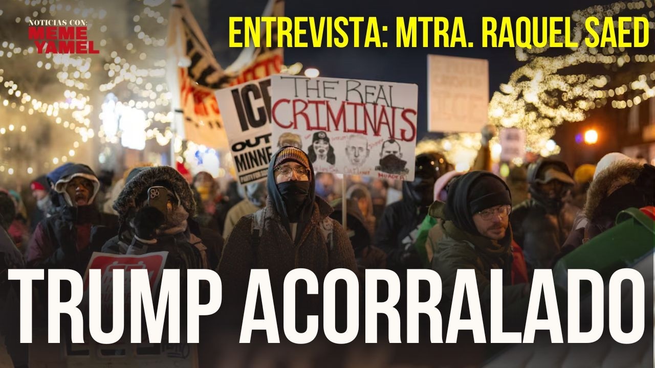 Trump acorralado: violencia del ICE como estrategia política