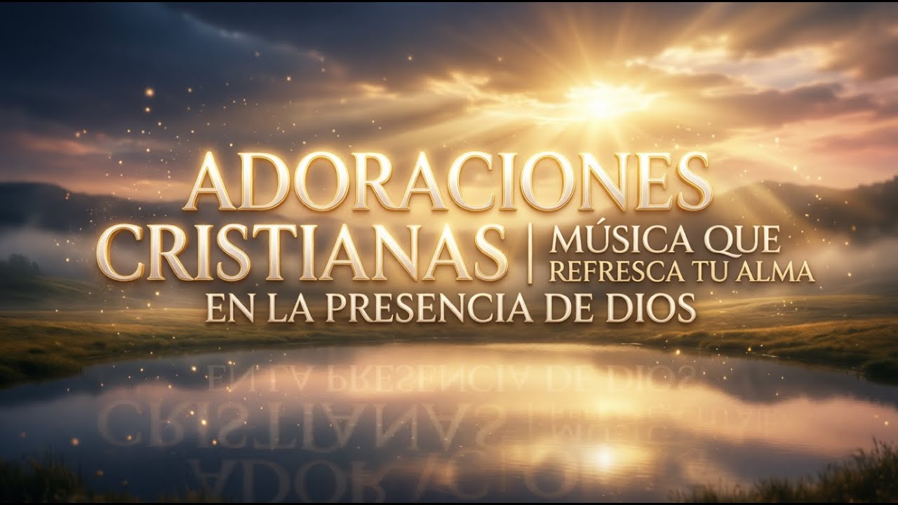 ADORACIONES CRISTIANAS | MÚSICA QUE REFRESCA TU ALMA EN LA PRESENCIA DE DIOS