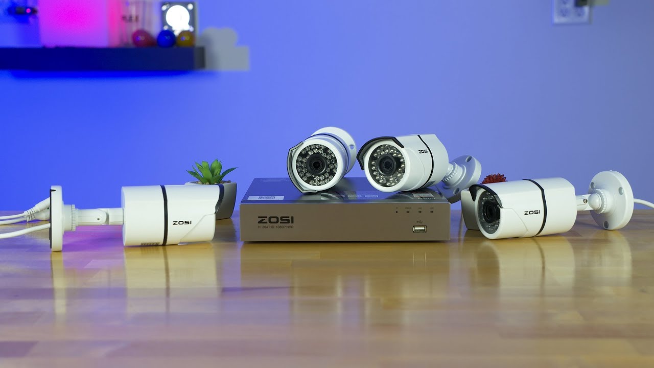 Zosi 1080p PoE 4CH IP Security Camera System Review