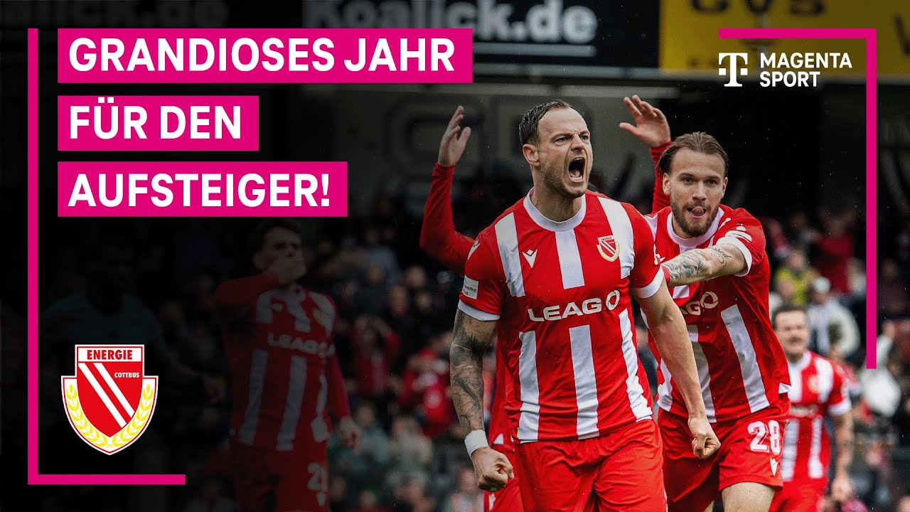 Alle Tore von Energie Cottbus in der Saison 2024/25! | 3. Liga | MAGENTA SPORT