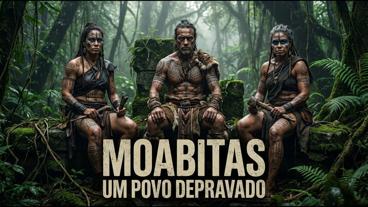 Quem eram os TERRÍVEIS Moabitas da Bíblia? A história dos filhos de Moabe!