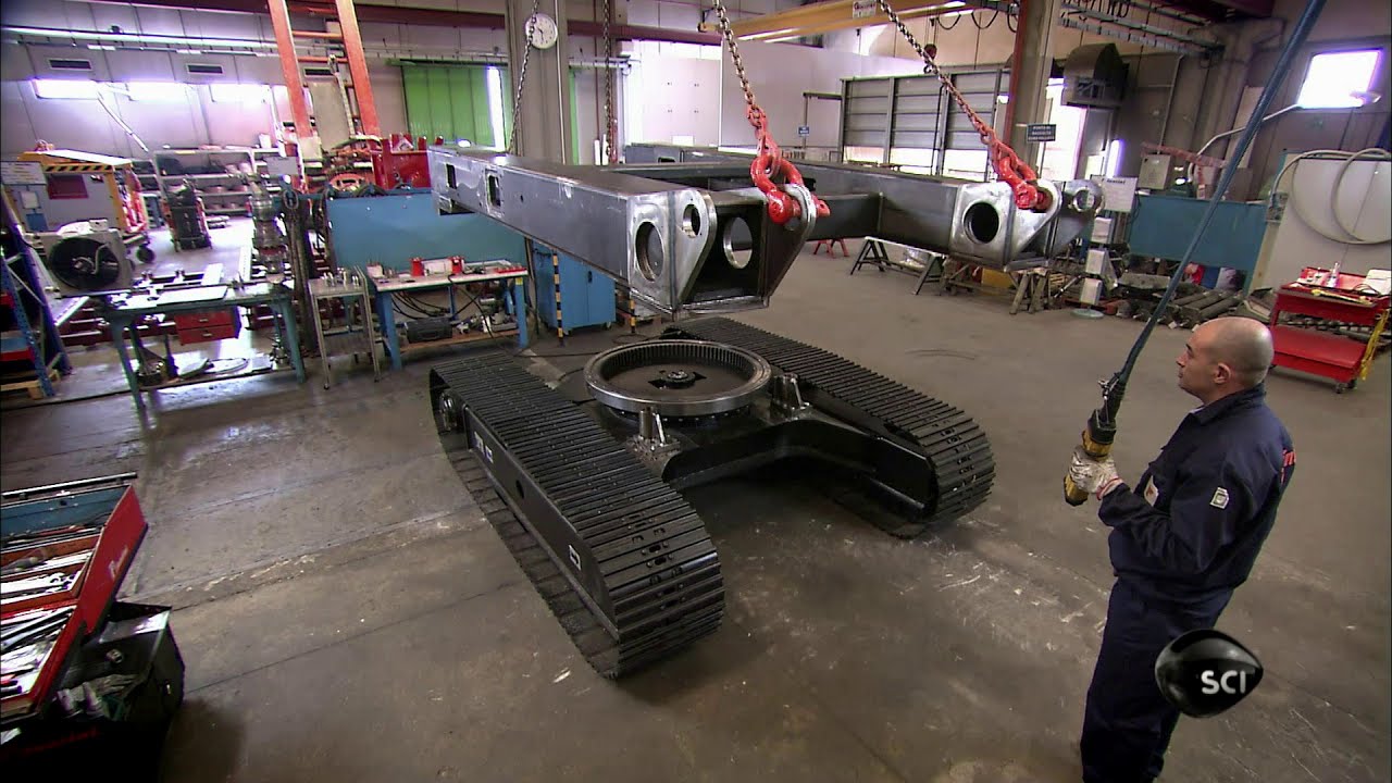 Fantini: how it is made a chain saw machine for underground quarries.