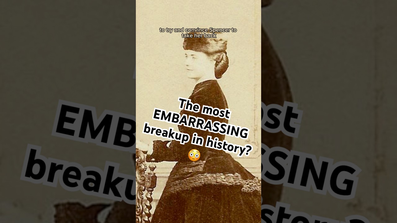 Is this the most EMBARRASSING breakup in history? || #catherinewalters #history #victorianera